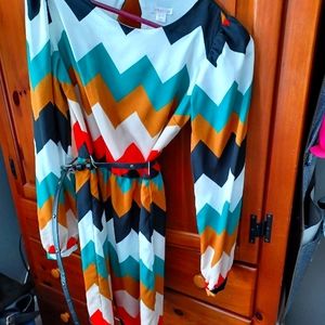 Long sleeved dress. Worn once